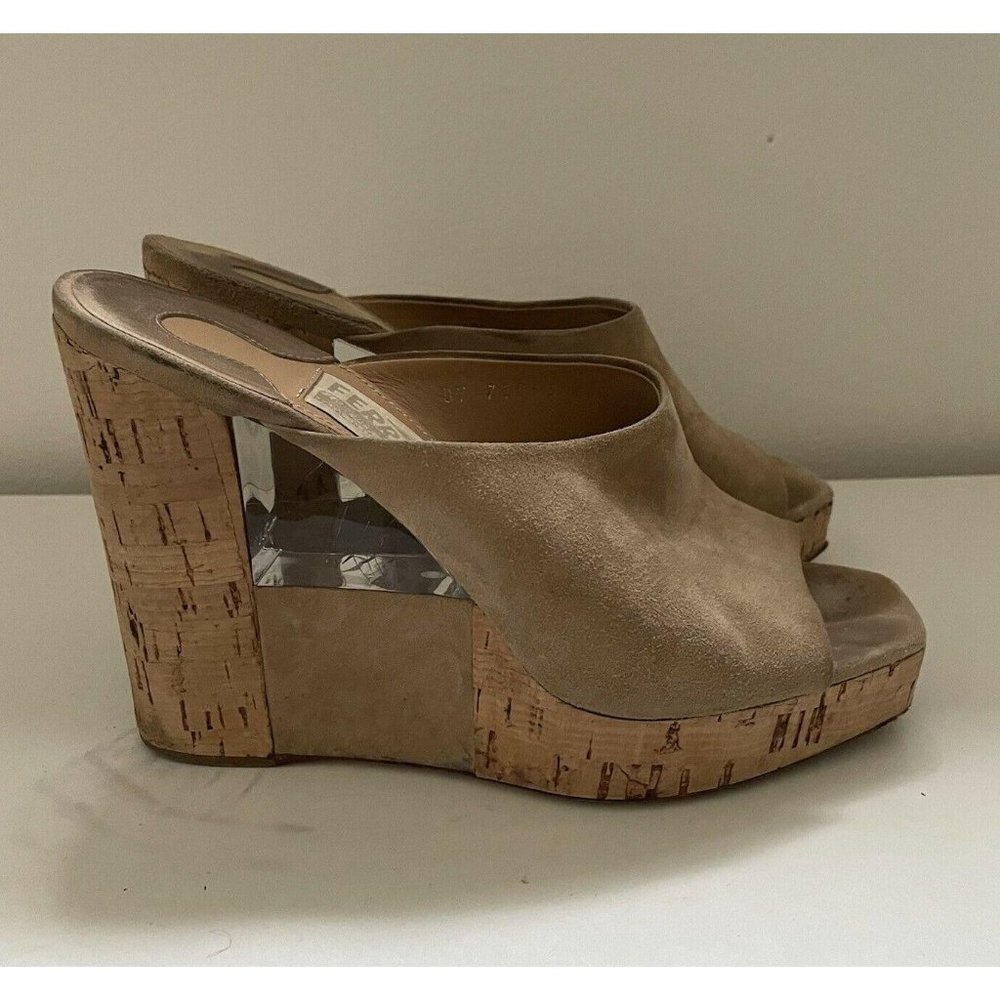 Salvatore Ferragamo, Wedge Shoes, Size 6,